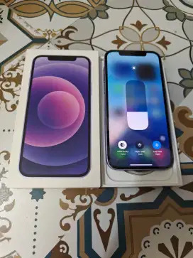 IPHONE 12 PURPLE 128GB GARANSI RESMI IBOX