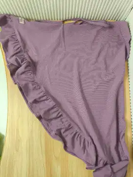 Hijab Anak Perempuan Warna Ungu Bahan Adem