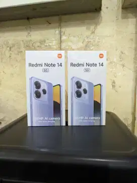 [ Fast respon WA ] Xiaomi Redmi Note 14 5G 8/256 Garansi resmi 15bln