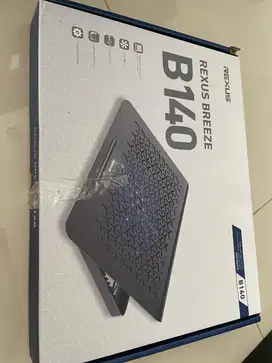 Rexus B140 / B-140 Cooling Pad / Cooling Fan Breeze - Black