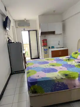 Disewakan Bulanan apartemen Casablanca Studio tower BD lt 8 sudah ff