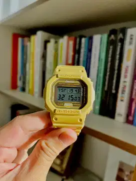 Casio G-Shock DW-5600PT-5DR Tone On Tone Digital Dial Light Brown