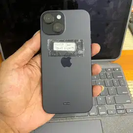 Iphone 15 black 128gb ex garansi resmi