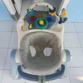 Baby Walker Cocolatte warna biru, semua normal.
