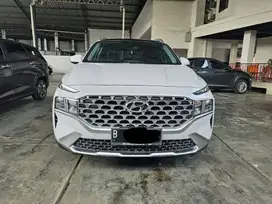 Hyundai Santa Fe Prime 2.2 diesel AT ( Matic ) 2021 Putih Km 53rban