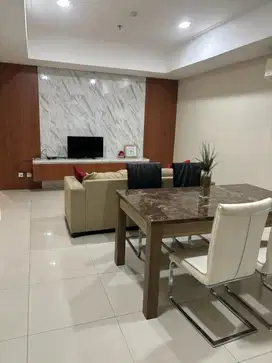 Disewakan apartemen the mansion kemayoran 2 kamar furnish