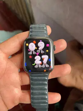 Apple watch series 7 45mm titanium kaca saphire gps cell unit only