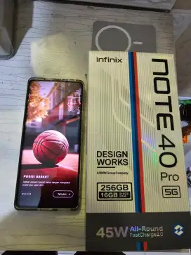 Infinix Note 40 pro 5G (pemakaian 2 bulan)
