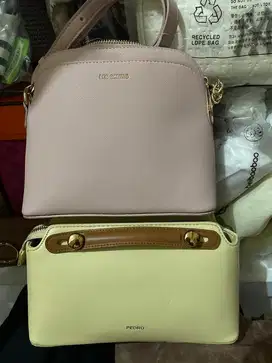 Tas pink free tas kuning