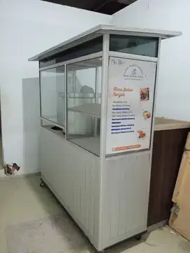 Gerobak bakso, pemakaian baru 1 tahun