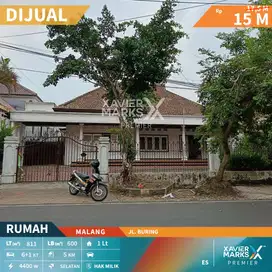 Dijual Rumah Vintage Super Luas dan Nyaman Lokasi Strategis di Malang