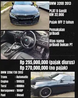 BMW 320d 2013 Diesel