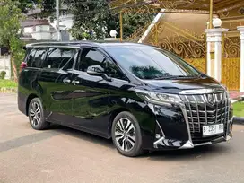TERMURAH TOYOTA ALPHARD G ATPM TSS 2020 HITAM LOW KM