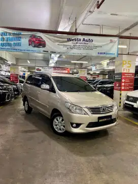 Low KM Diesel Toyota Innova 2.5 G Diesel AT 2012 Matic 2013