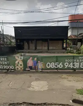 Disewa tanah + bangunan dengan traffic ramai di Grand Cakung