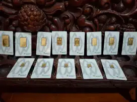 Logam Mulia Antam 1gr. 5gr. 10. 25gr