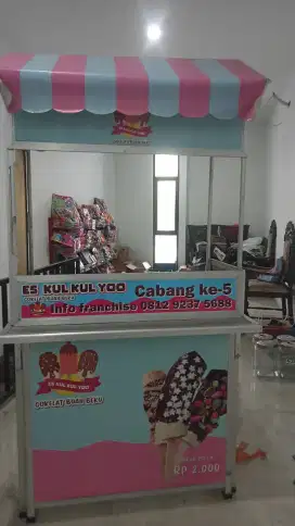 Booth portable bongkar pasang