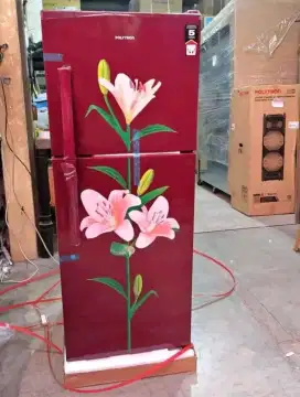 kulkas Polytron 2 pintu kondisi baru