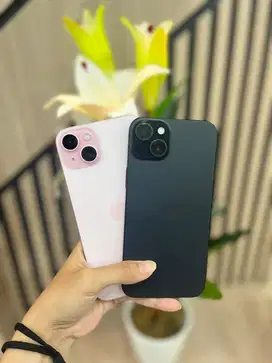 IPHONE 15 PLUS 128GB PINK/BLACK EX RESMI INDO/IBOX