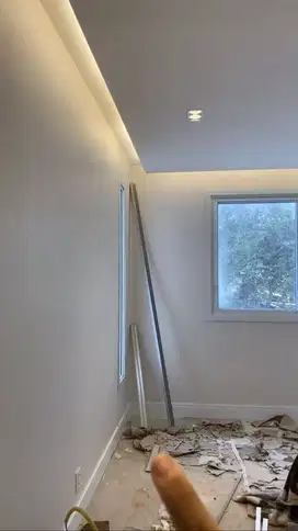 Jasa Tukang Pasang Plafon Partisi Wall Moulding Sekat PVC GRC Gypsum