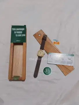 Kama Watch 2.0 Jam Tangan Pria Wanita Kayu Maple