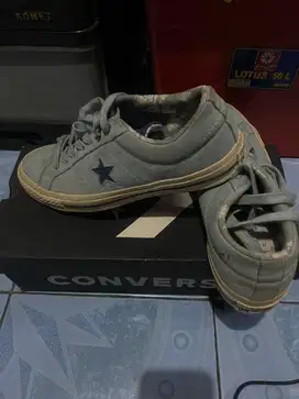 Forsale CONVERSE ONE STAR OCEAN BLISS/NAVY/EGRET