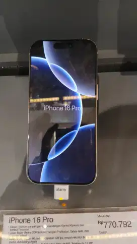 Apple iPhone 16 pro. ( DIWAJIBKAN MEMBACA DESKRIPSI )