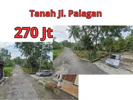 Luas 105m2 270 Juta, Tanah Pekarangan Jl. Palagan Mlati Sleman