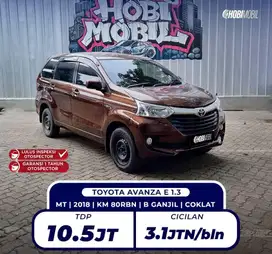 Avanza E 1.3 MT 2018