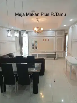 Disewakan apartemen the mansion kemayoran 2 kamar furnish