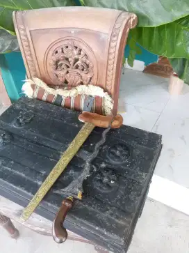 Keris Sabuk Inten Kinatah Emas