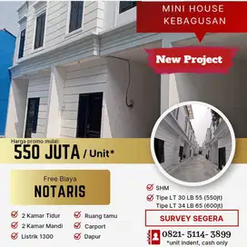 Dijual Rumah 2 Lantai bisa custom Akses mobil di Pasar Minggu Jaksel