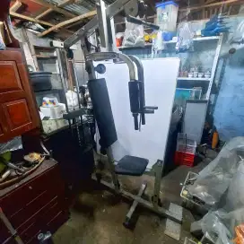 Relent 50,4 Kg Multi Gym 1 Sisi• Peralatan Home Gym Olahraga Fitness