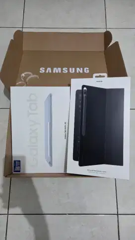Samsung Tab S10 FE+ Fullset Baru 12/256GB + S Pen & Keyboard Resmi