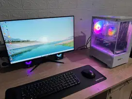 Komputer pc gaming editing intel i5 8400 ram 16gb vga 8gb monitor 24in
