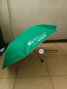 Souvenir payung lipat include sablon custom