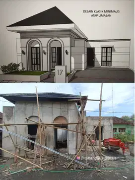 Rumah dekat Kampus Mercubuana di Jl Wates KM 9 Sedayu Proses Bangun
