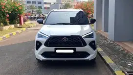 km 3rb toyota yaris cross s gr cvt tss matic 2023 putih tangan pertama
