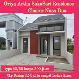 Cluster Nusa Dua Rumah dan Murah utk Keluarga Anda