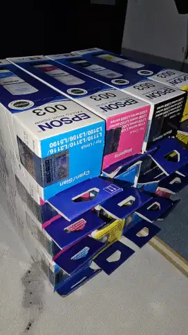 Tinta epson ori 003 borongan 15 pcs