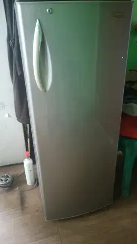 Kulkas General 1 pintu sawangan pasir putih