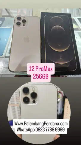 Momox IPHONE 12 PROMAX 256GB IBOX LENGKAP