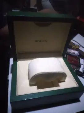 Box jam tangan rolex orginal