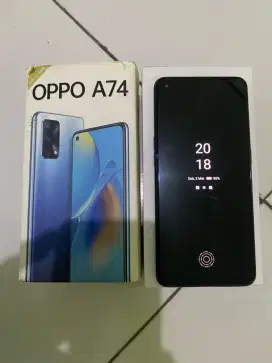 Oppo A74 (6+6/128GB) Fullset original siap pakai