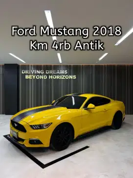 Ford Mustang 2.3 Ecoboost AT 2017 Kuning B1024UAH Km4rb Nik 2016