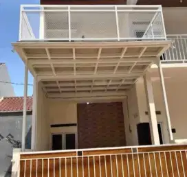 Kanopi balkon dak plat