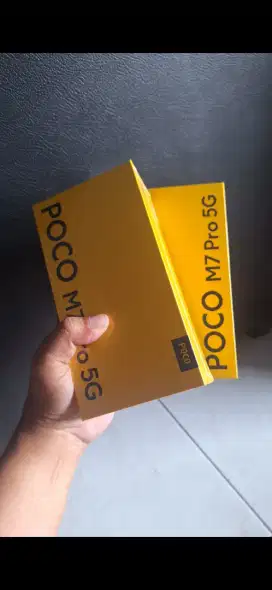 Poco M7 pro 5 8/256 silver baru garansi resmi