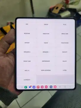 Samsung Z Fold 4 ram 12/256GB resmi SEIN minus LCD
