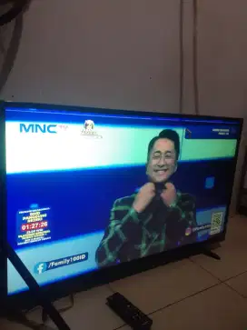 TV LED 43iN Analog + Setbox Digital Jdi siaran Digital