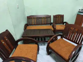 Meja kursi tamu 1 set